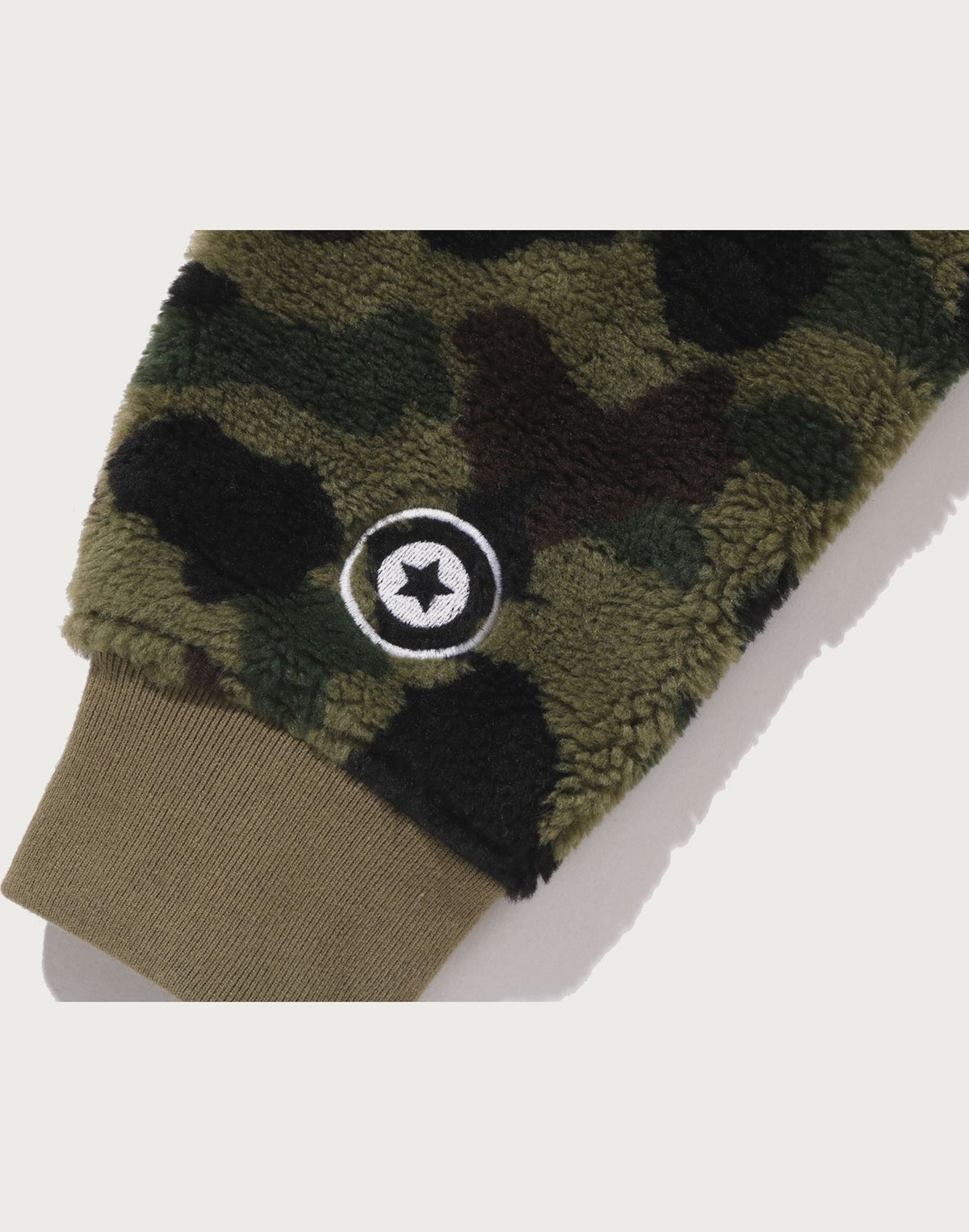 1ST CAMO 2ND SHARK BOA HOODIE JACKET MENS