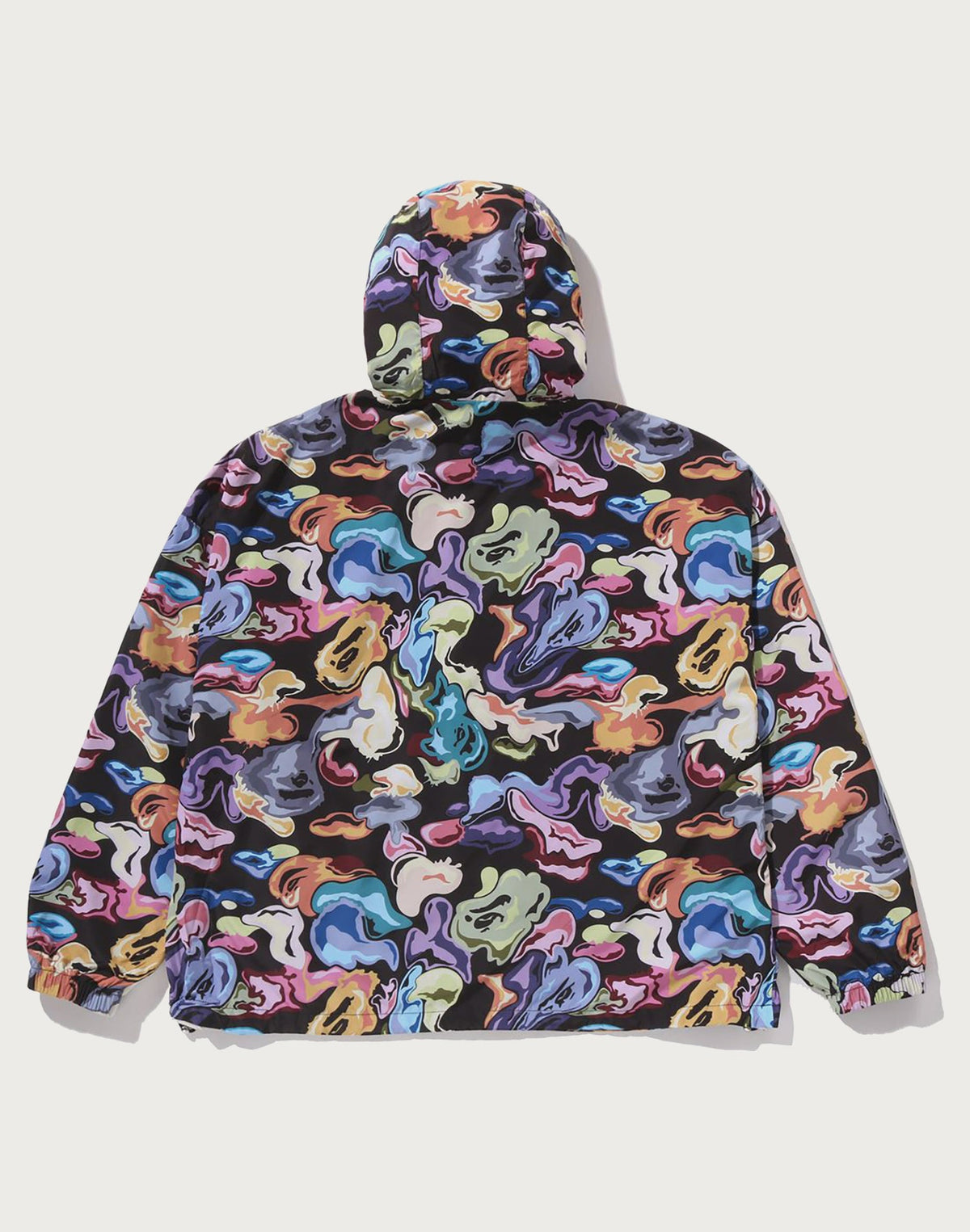 ART CAMO HOODED JACKET MENS