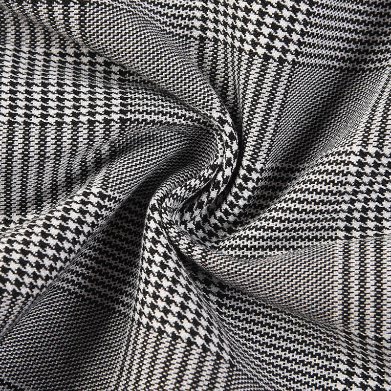 Thom Browne Style Men's Plaid Trousers