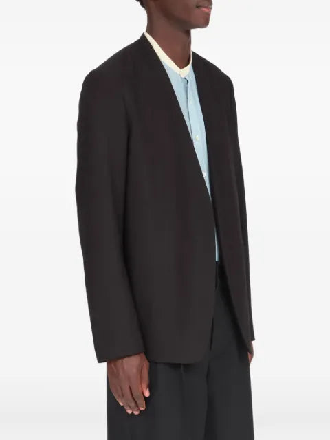 Maison Margiela collarless blazer
