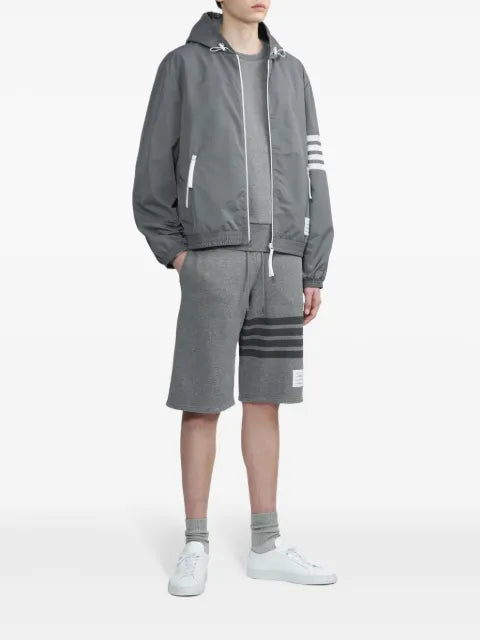 Thom Browne classic loopback 4-bar relaxed sweatshirt