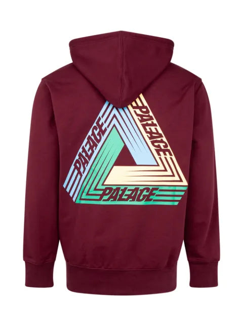 Palace Tri-Dart "Burgundy" drawstring hoodie