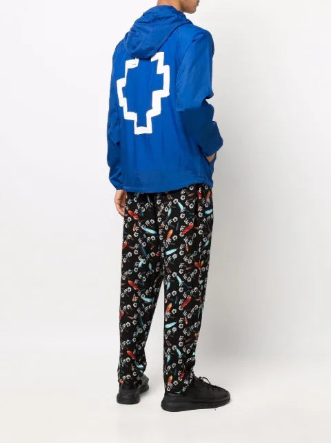 COUNTY OF MILAN Cross-motif windbreaker