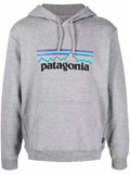 Patagonia recycled logo-print hoodie