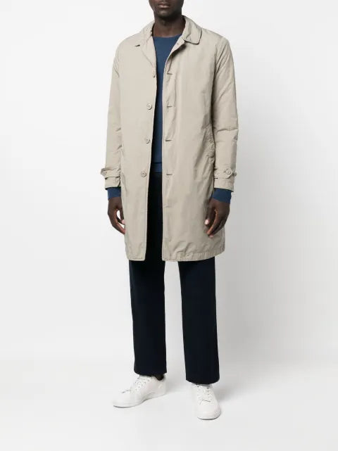 John Smedley fine-knit ribbed-trim jumper