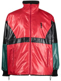 Junya Watanabe MAN colour-block print windbreaker