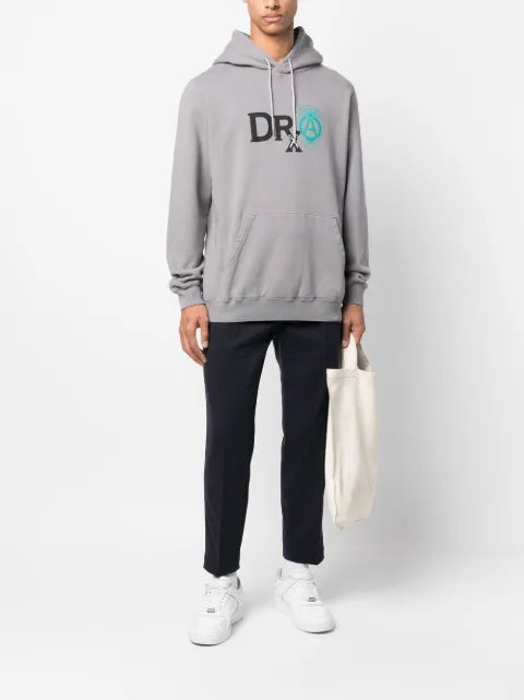 Neighborhood logo-print detail hoodie