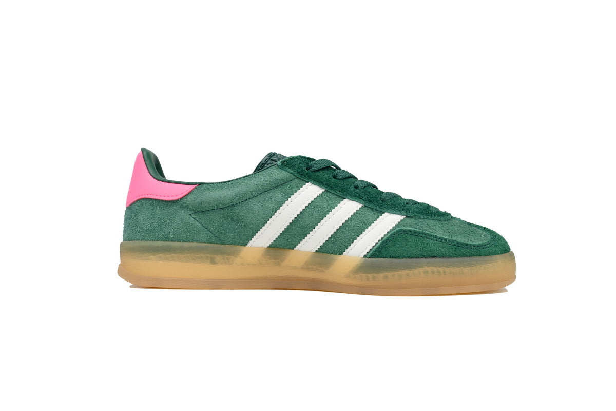 Adidas Gazelle Indoor Collegiate Green Lucid Pink IG5929
