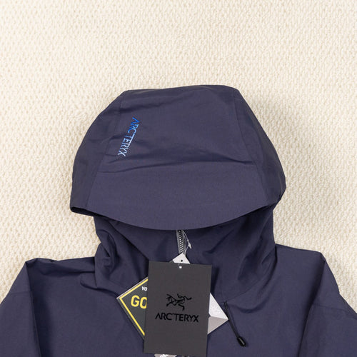 Arc'teryx GORE‑TEX Color‑Block Hooded Waterproof Shell Jacket