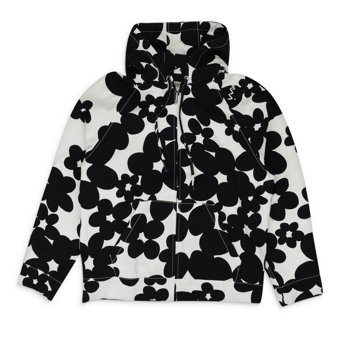 Black Dillies Gabardine Zip Hoodie