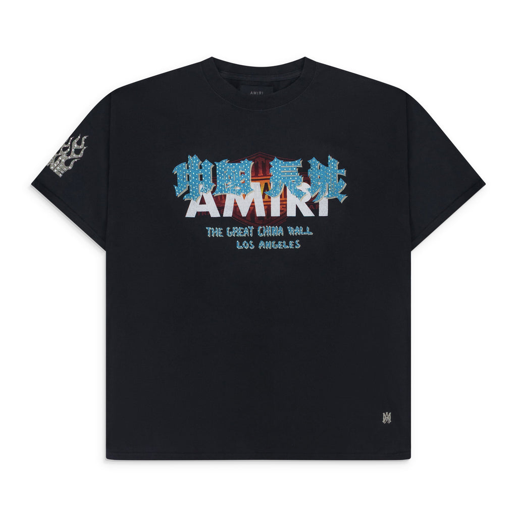 Blue T.G.C.W Vintage Crystal T-shirt