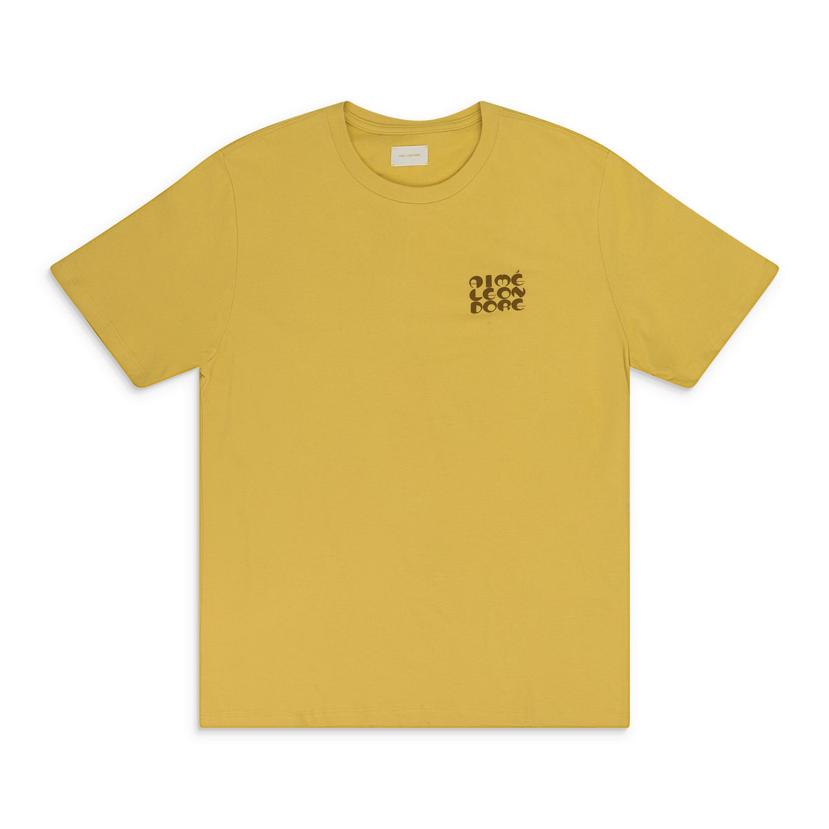 Ochre Stacked Logo T-Shirt