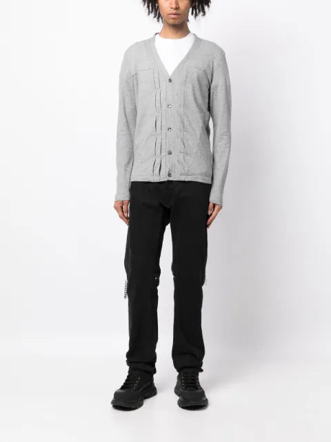 Private Stock The Antoine striped cardigan