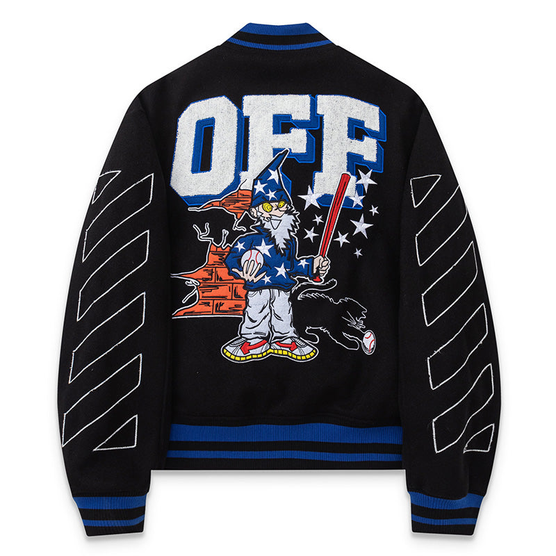 OFF WHITE Logo-Embroidered Jacket