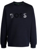 BOSS Salbo Mirror cotton sweatshirt