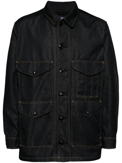 Junya Watanabe MAN elbow-patches denim jacket