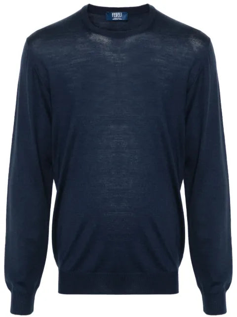 Fedeli fine-knit virgin-wool jumper