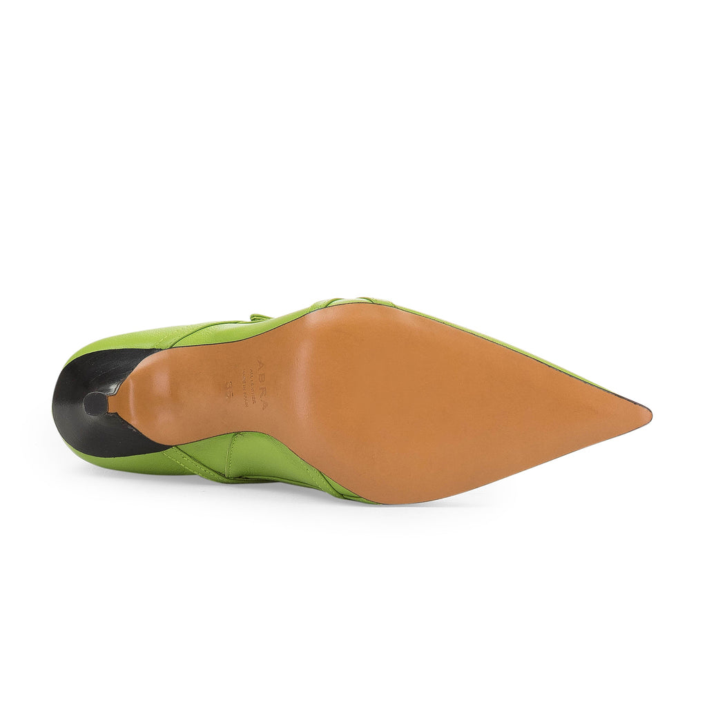 GREEN BELT ANKLE BOOTS