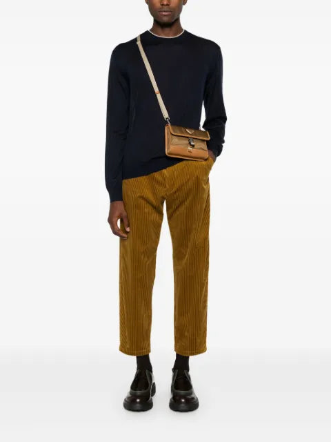 Prada mélange-effect cashmere jumper