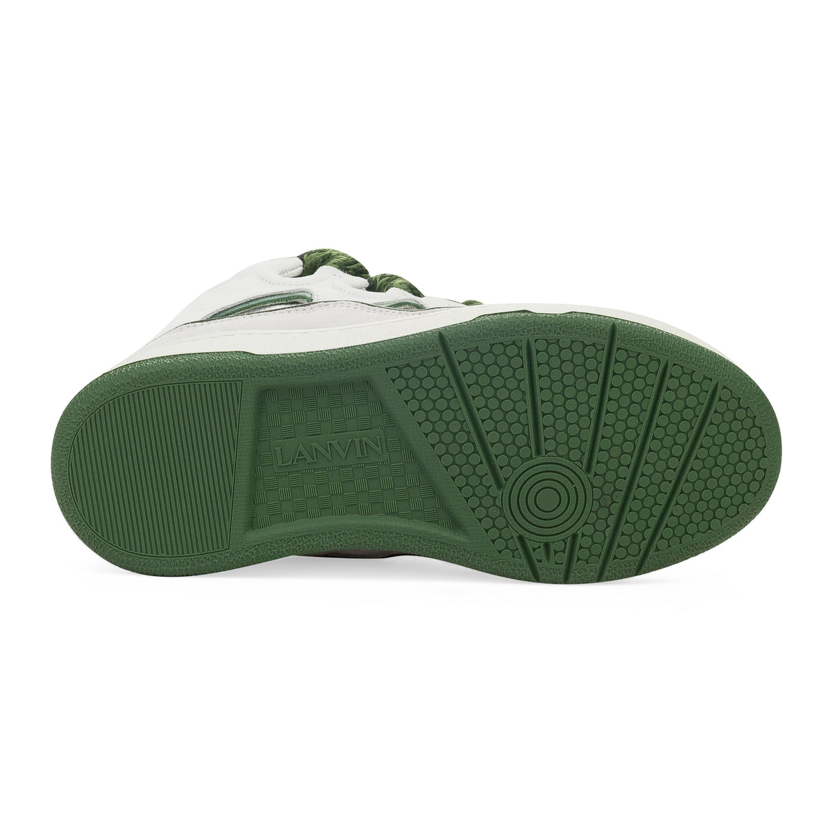 WHITE/BROWN BASKETS CURB SNEAKERS