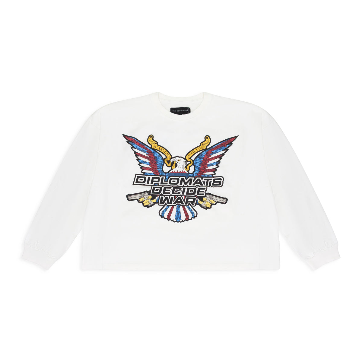 WHITE DIPLOMATS DECIDE SWEATSHIRT