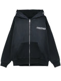 Purple Brand logo-print hoodie