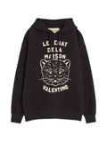 Valentino Garavani graphic-print drawstring hoodie