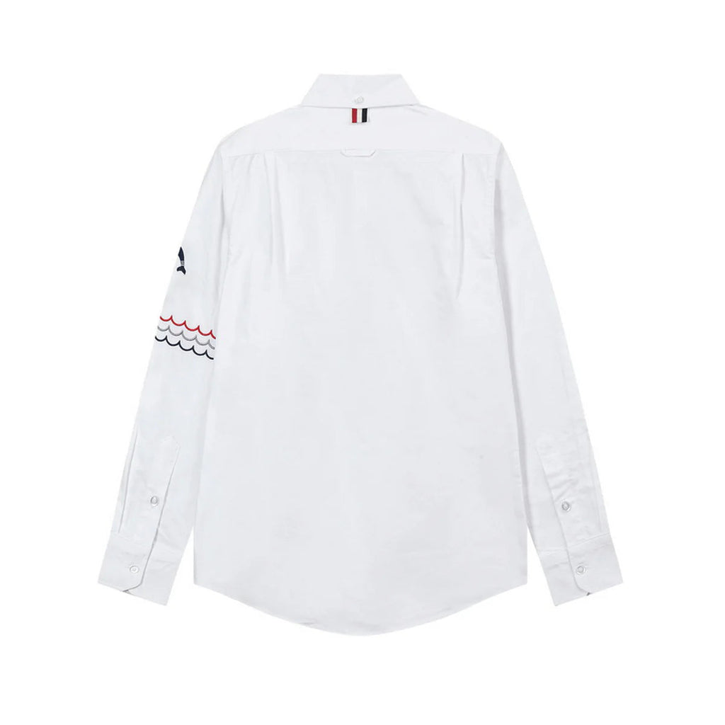Men's Embroidered Shirt | Thom Browne