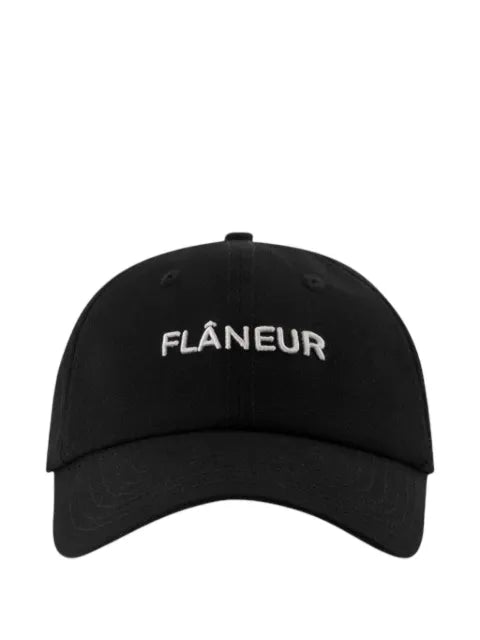 FLÂNEUR logo-embroidered baseball cap