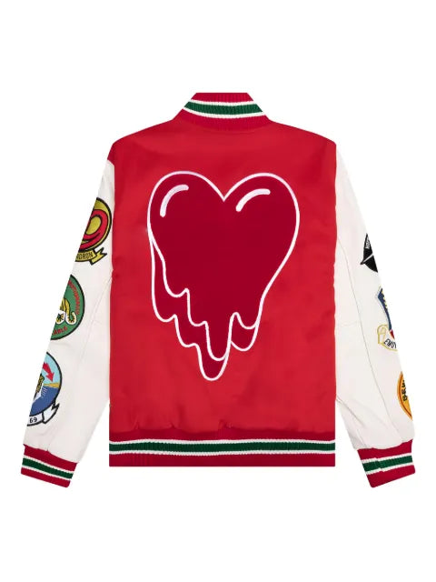 Emotionally Unavailable embroidered-patches bomber jacket