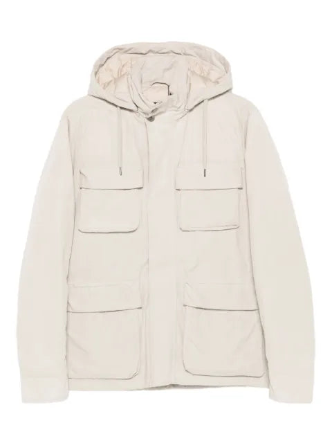 Herno hooded pocket jacket