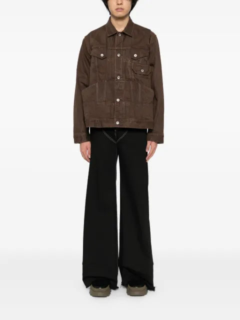 sacai cotton denim jacket