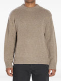 Lisa Yang crew-neck ribbed cashmere sweater