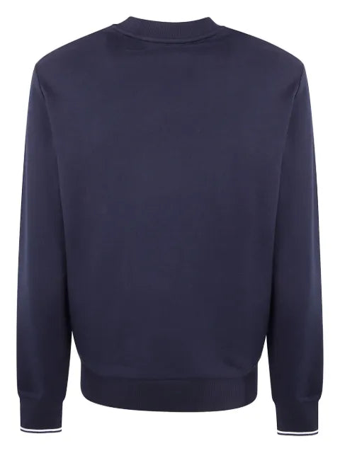 Fred Perry laurel-embroidered cotton sweatshirt