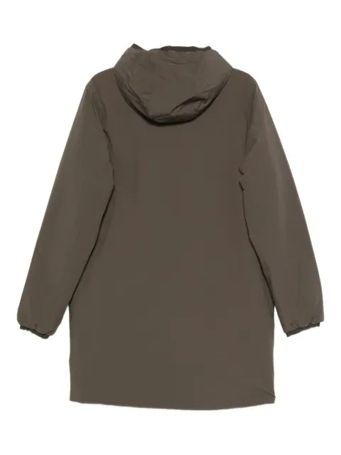 K-Way hooded zip-front jacket