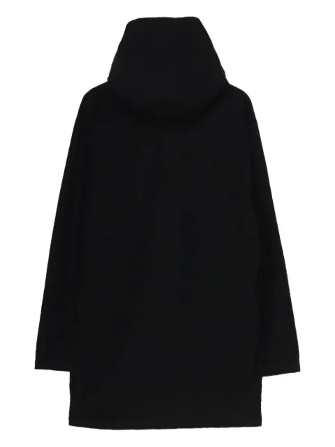 Yohji Yamamoto lined hooded jacket
