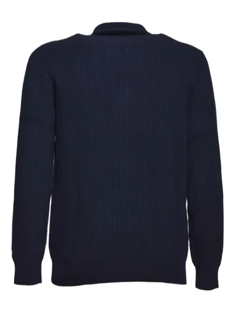 MC2 Saint Barth zip ribbed cardigan