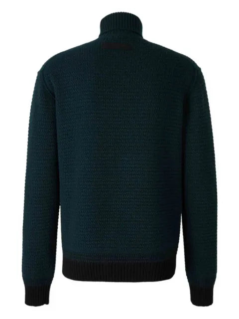 Zegna hooded side-pockets sweater