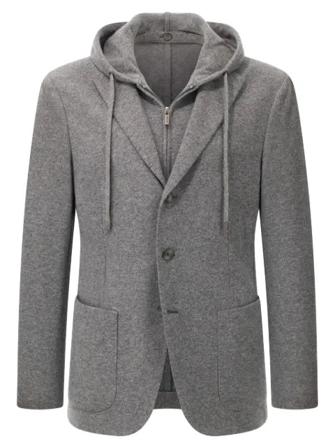 Boggi Milano Madison hooded blazer