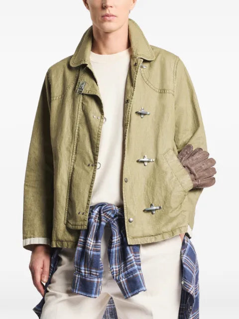 Fay 4 Ganci Archive jacket with toggle fastening