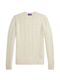 Ralph Lauren Purple Label cable-knit cashmere sweater