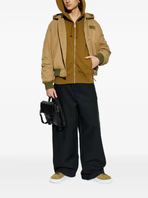 Alexander McQueen hooded nylon jacket