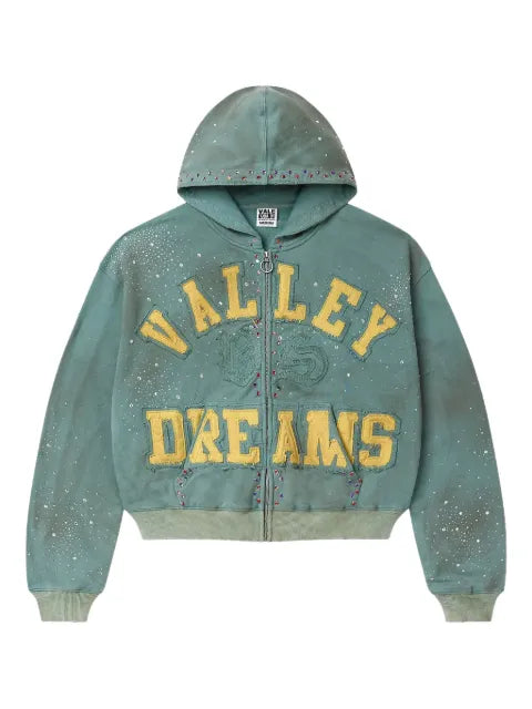 Vale Bank zip-up hoodie
