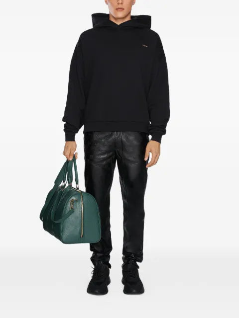 PLACE OF ËLMS logo-plaque hoodie