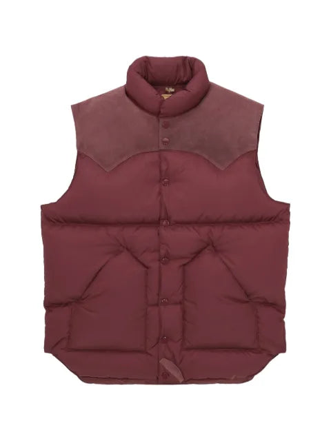 Fortela xDownvestftl Rocky Mountain Featherbed x Fortela suede yoke padded jacket