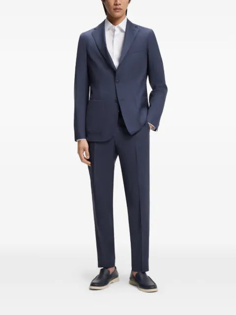 BOSS slim-fit jacket in washable virgin wool