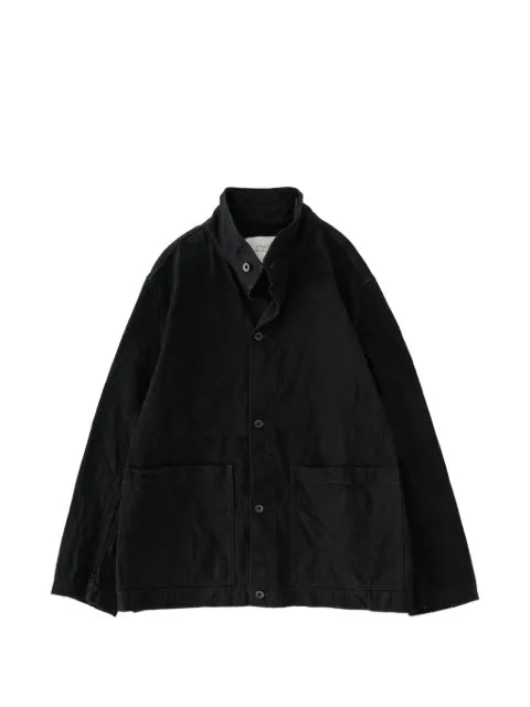 Studio Nicholson District Crinkle  patch-pockets jacket