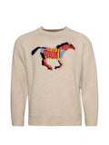 The Elder Statesman glacier horse sweater