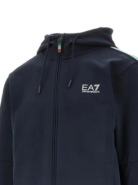 Ea7 Emporio Armani italian spirit jersey hoodie
