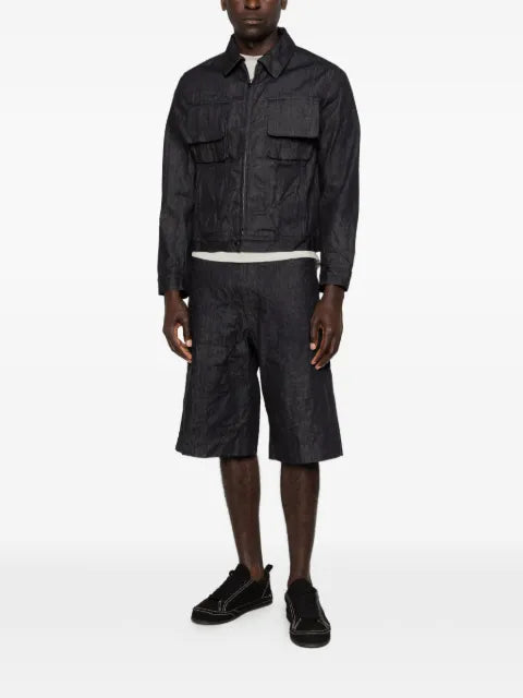 Individual Sentiments denim jacket with flap pocket
